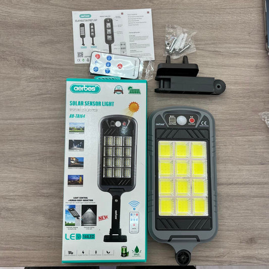 Lámpara Solar LED UltraPotente | Iluminación Gratis y Ecológica